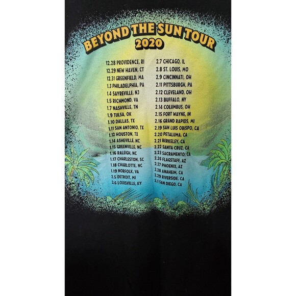 Badfish Tribute To Sublime XL Beyond The Sun Tour Concert Tee Chest Graphic Date - Picture 4 of 5